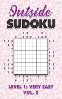 Outside Sudoku Level 1: Very Easy Vol. 2: Play Outside Sudoku 9x9 Nine Grid With Solutions Easy Level Volumes 1-40 Sudoku Cross Sums Variation Travel Paper Logic Games Solv