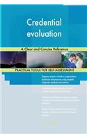 Credential evaluation A Clear and Concise Reference