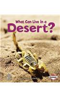 What Can Live in a Desert?
