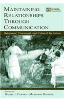 Maintaining Relationships Through Communication