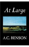 At Large by A.C. Benson, Fiction