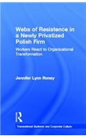 Webs of Resistence in a Newly Privatized Polish Firm: Workers React to Organizational Transformation
