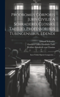 Prodromus Corporis Juris Civilis A Schradero, Clossio, Tafelio, Professoribus Tubingensibus, Edendi