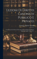Lezioni Di Diritto Canonico Pubblico E Privato