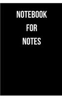 Notebook for Notes