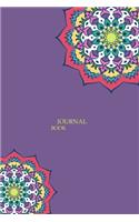 Journal Book: 6 x 9, 100 Pages, Unique Mandala Designs for Cover, Journal, Blank book, Recipe, Planner to Write in Classic Ruled Notebook Diary for Men Women Writ