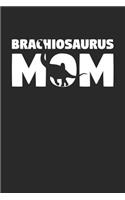 Dinosaur Notebook 'Brachiosaurus Mom' - Paleontology Gift - Journal for Dino Lover - Paleontologist Diary