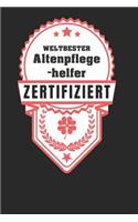 Weltbester Altenpflegehelfer ZERTIFIZIERT