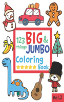 123 things BIG & JUMBO Coloring Book