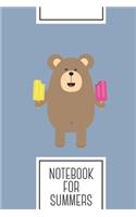 Notebook for Summers