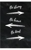 Be Strong Be Brave Be Kind
