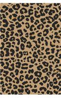 Leopard Print Design Notebook