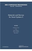 Materials and Devices for Smart Systems II: Volume 888