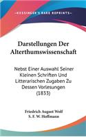 Darstellungen Der Alterthumswissenschaft