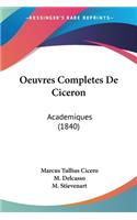Oeuvres Completes De Ciceron