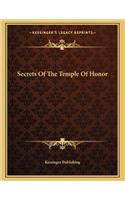 Secrets of the Temple of Honor