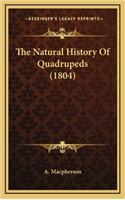 The Natural History Of Quadrupeds (1804)