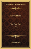 Miscellanea