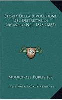 Storia Della Rivoluzione Del Distretto Di Nicastro Nel, 1848 (1882)