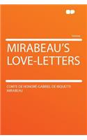 Mirabeau's Love-Letters