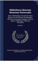 Bibliotheca Librorum Rariorum Universalis