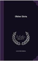 Obiter Dicta