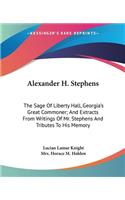 Alexander H. Stephens