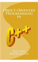 Object-oriented programming in C++