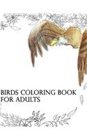 Birds Coloring Book for Adults