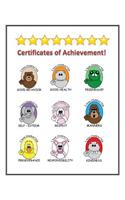 Certificates of Achievement For Your Good Character