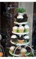 A Tier of Cupcakes on a Buffet Table Journal: 150 Page Lined Notebook/Diary