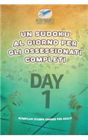 Un Sudoku al giorno per gli ossessionati completi Rompicapi stampa grande per adulti
