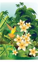 Hummingbird Jungle Notebook: 150 Page Journal Notebook Diary