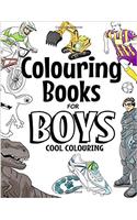 Colouring Books for Boys: Cool Colouring Book for Boys Aged 6-12