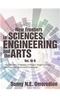 New Frontiers in Sciences, Engineering and the Arts