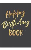 Happy Birthday Book