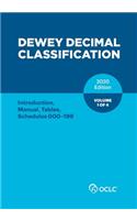 Dewey Decimal Classification, 2020, Volume 1