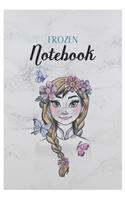 Frozen Notebook: Disney Frozen 2 Sven And Kristoff Chibi Disney Frozen Blank Ruled Elsa Princess Frozen Notebook for Girls with 120 Pages of 6in x 9in Blank Paper fo
