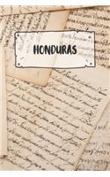 Honduras: Liniertes Reisetagebuch Notizbuch oder Reise Notizheft liniert - Reisen Journal für Männer und Frauen mit Linien