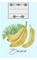 Composition Notebook: Cool Banana Diary, Journal, College Ruled Lined Comp (6 x 9, 110 Page), Gift for Banana lovers, for Classmate, Co-worker, Men, Women....gift for Kin