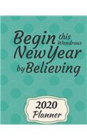 Begin this Wondrous New Year by Believing