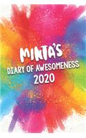 Minta's Diary of Awesomeness 2020