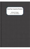Graph Paper Composition Notebook: Grid Paper Notebook - Quad Ruled - 60 Sheets - 120 Pages