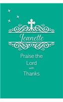 Jeanette Praise the Lord with Thanks