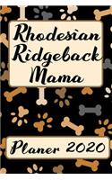 RHODESIAN RIDGEBACK MAMA Planer 2020