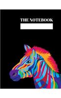 TROPICAL Series Notebook Unlined/Plain Notebook - Large 8.5 x 11 inches 110 Pages