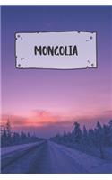 Mongolia: Ruled Travel Diary Notebook or Journey Journal - Lined Trip Pocketbook for Men and Women with Lines