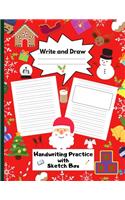 Write and Draw Handwriting Practice with Sketch Box