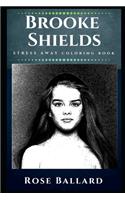 Brooke Shields Stress Away Coloring Book