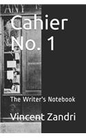 Cahier No. 1